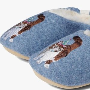Joules Kids Slipper - Cats- US11/12